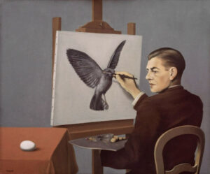 Magritte - La clairvoyance