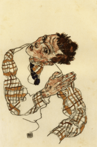 Schiele-auto-portrait