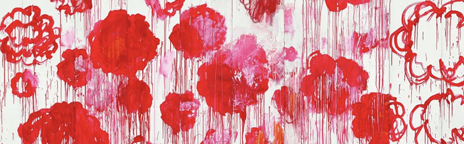 Cy Twombly, "Blooming"